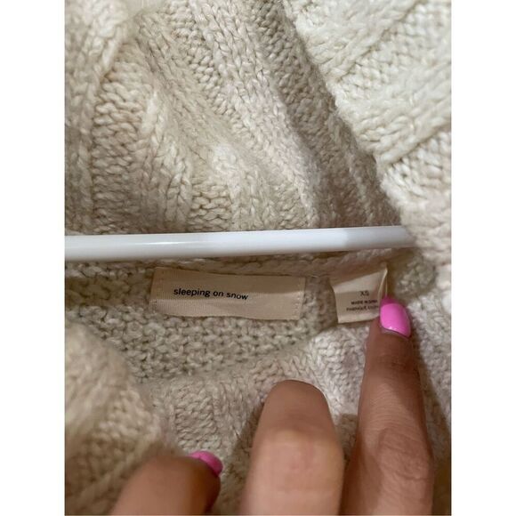 Anthropologie Sleeping on Snow Pullover Sweater size XS - Picture 2 of 4